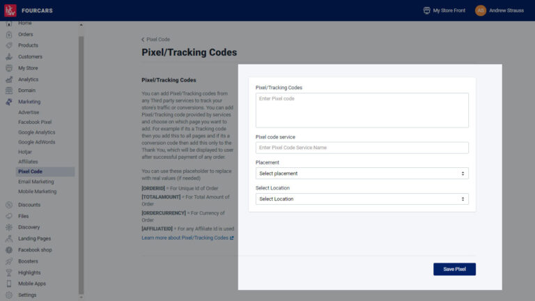 Adding Pixel Code or Tracking Code to your Hipkart store ...